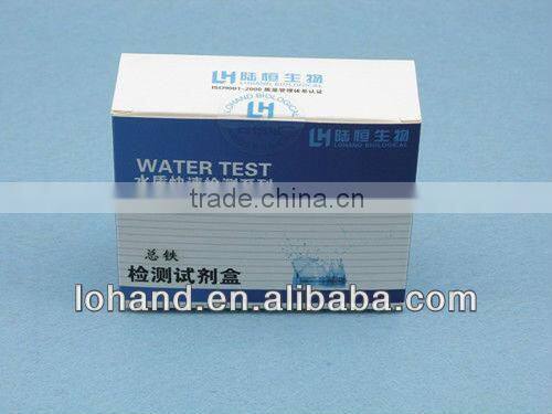 Wholesale total iron ion test kit in low price