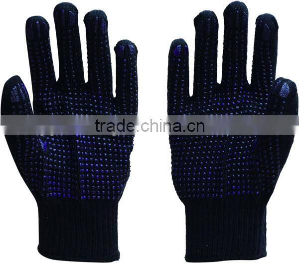 labor dotted gloves for work use in highly quality