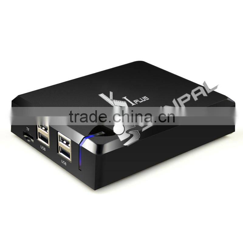 New Arrival !! Amlogic S905 Android TV box HD Android DVB S2+DVB T2 Combo tv box k1 plus