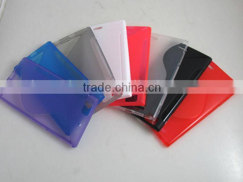 hot selling soft plastic back cover for Lenovo K900 S line