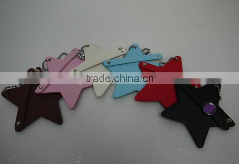 PU Leather Dog Shape Hang Tag can be Decorated with DIY Slide Letters