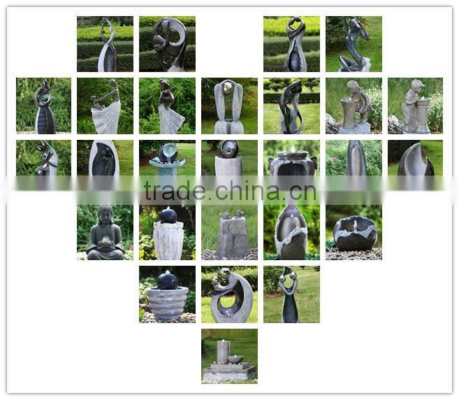 2015 new cement garden water feature