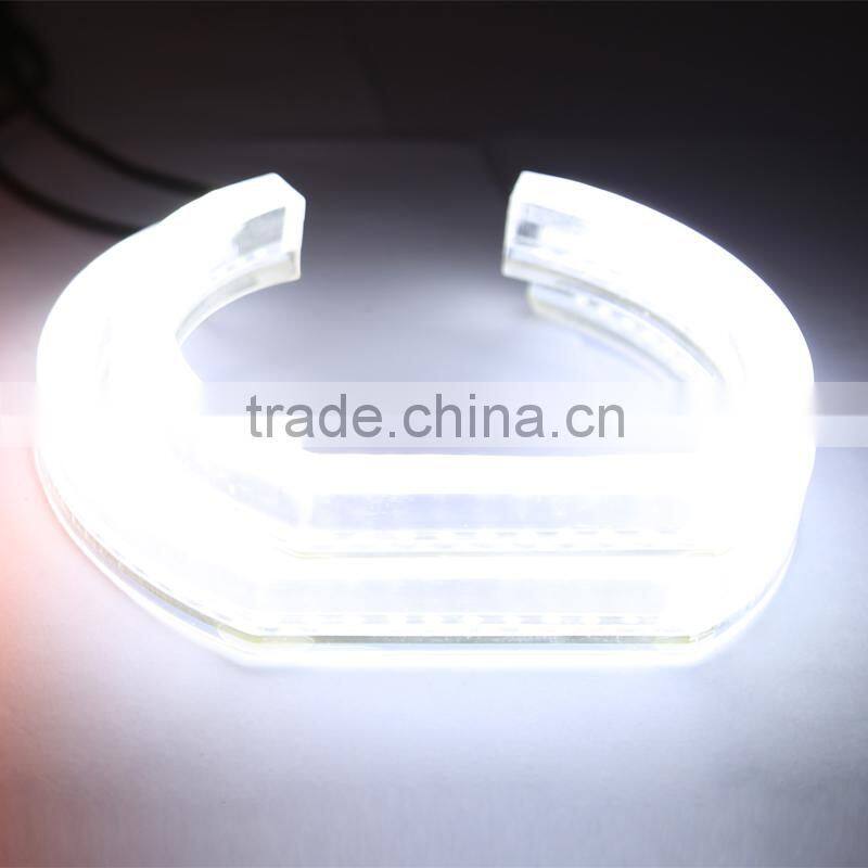 2015 CE certificate hot Selling led car headlights crystal angel eyes for bmw e90