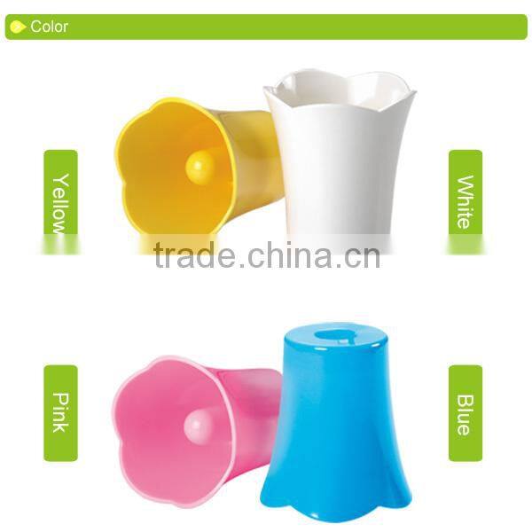 D622 Beautiful Flowe of tooth brush holder bath room accessory tumbler holder