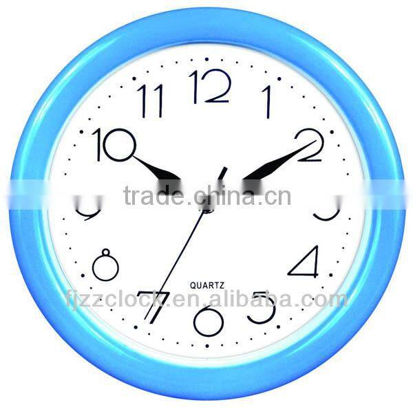 10 Inch Decoration Small Round Wall Clock As Gift