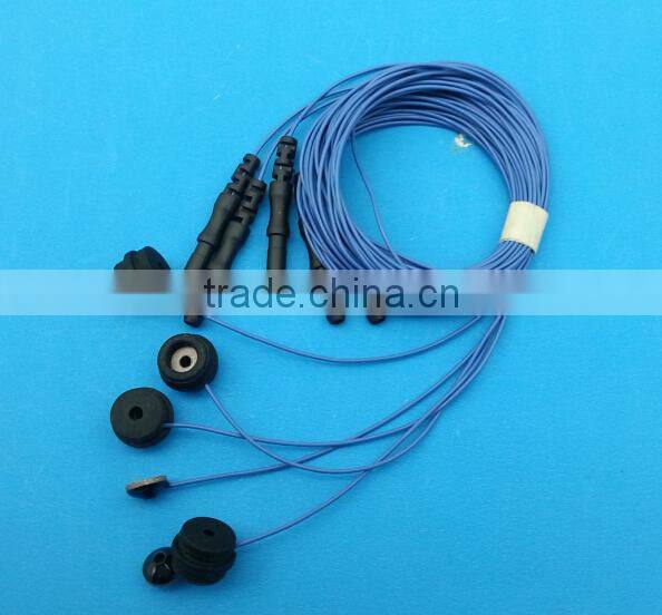 Competitive price with high quality multicolor eeg gold coated electrodes