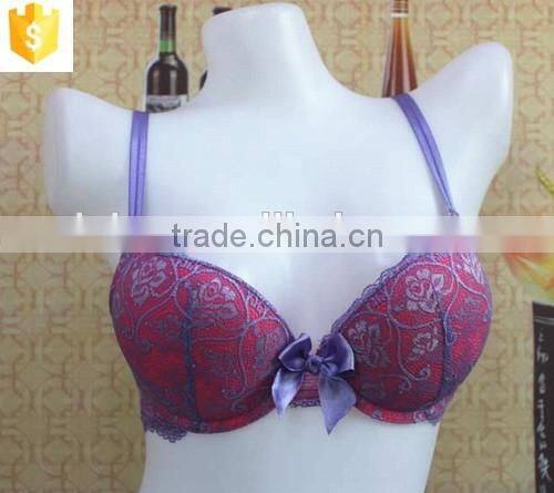 2016 sexy lace padded cup bra hipster sets for ladies