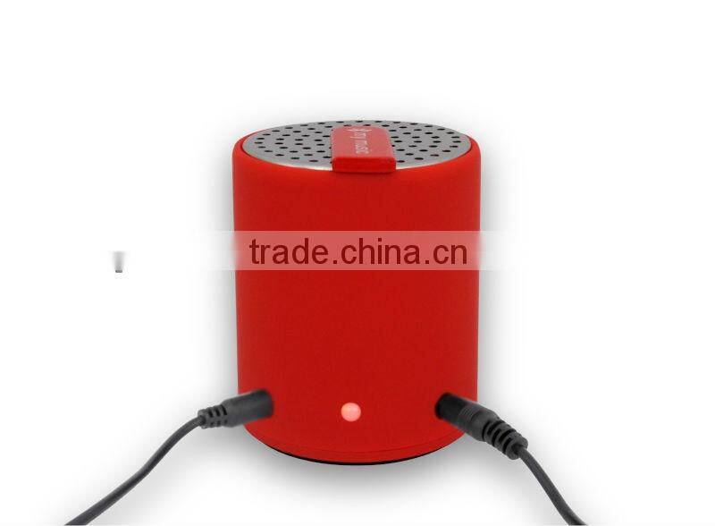2013 new promo gifts SHENZHEN factory smallest speaker bluetooth with LED light