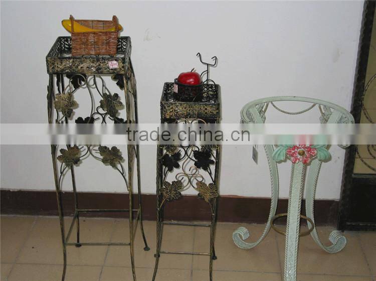 Chinese Factory Cheap Price Flower Pot Rack Hot Sale Iron Flower Pot Stand