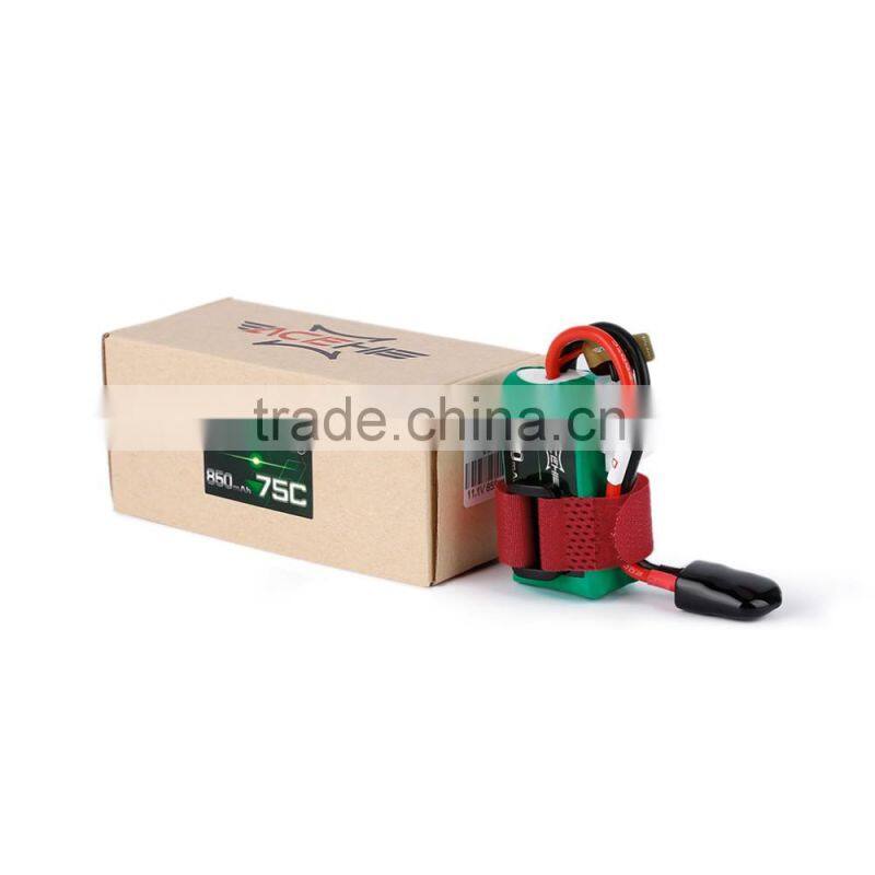 ACEHE 11.1V 850mAh 75C Capacity High Rate Powerful Rechargeable Lithium Polymer Batteries