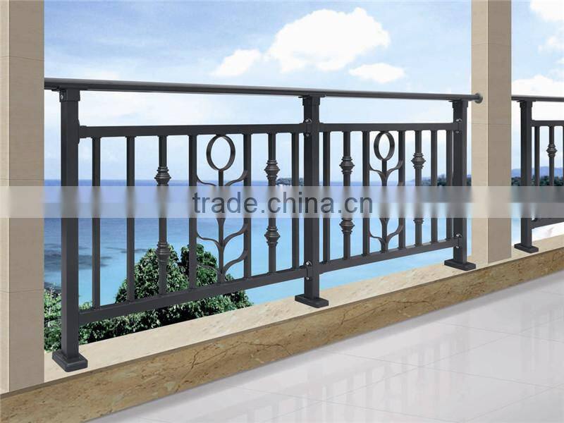 YT-005 2014 Top-selling elegant wrought iron balcony fence designs