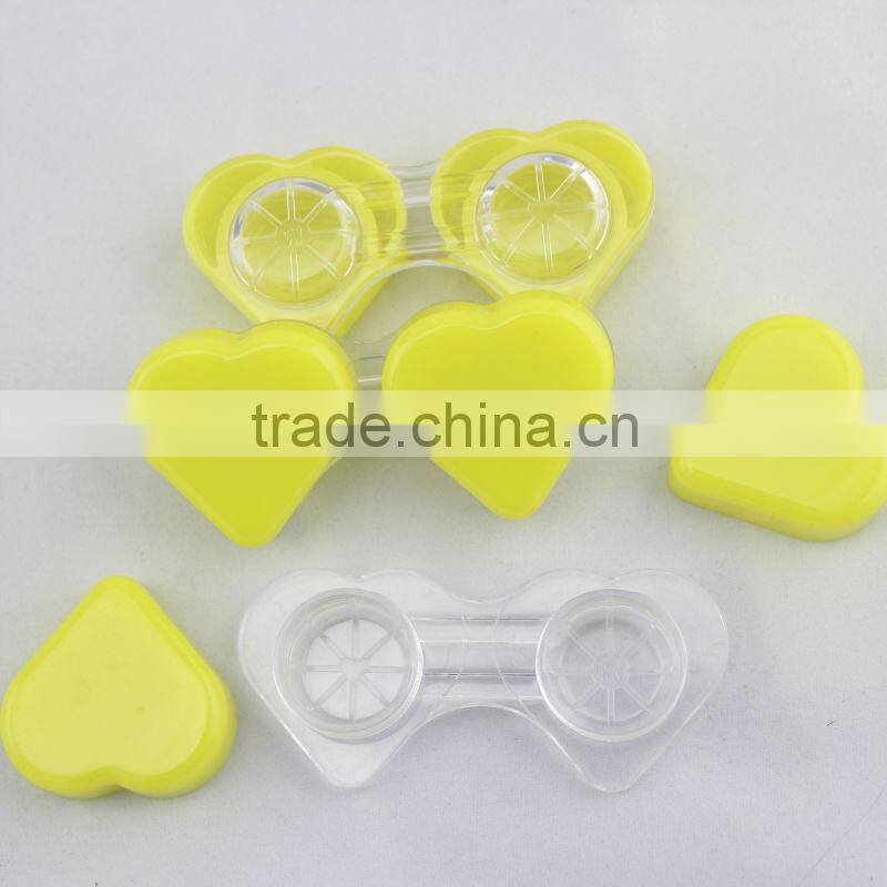 special heart shape contact lens case /container