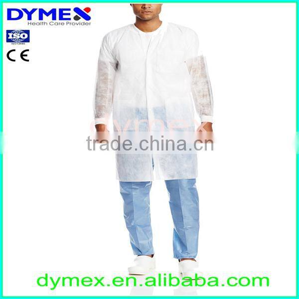 Disposable Nonwoven Lab Coat