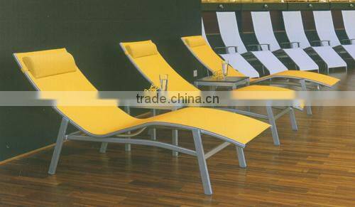 outdoor sun lounger