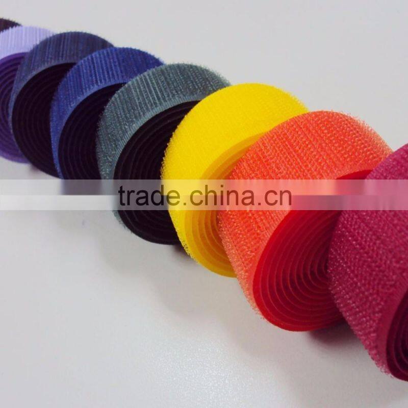 Transparent thin hook loop tape by injection moulding