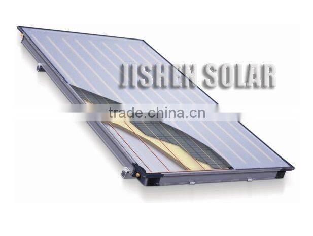 Solar flat panel collector