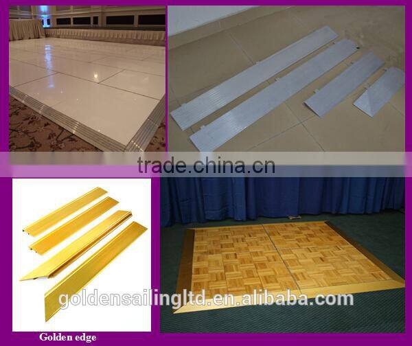 wood portable dance floor with coffe colors
