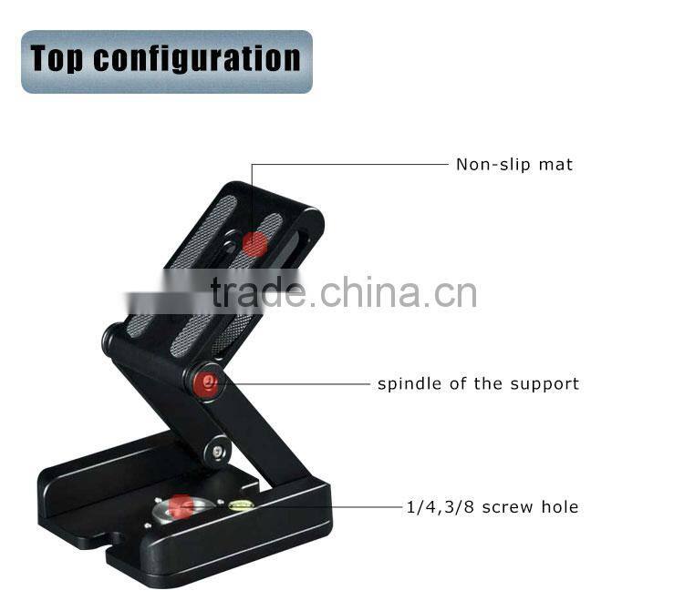 Quick release flexible mini camera tripod mount adapter for digital