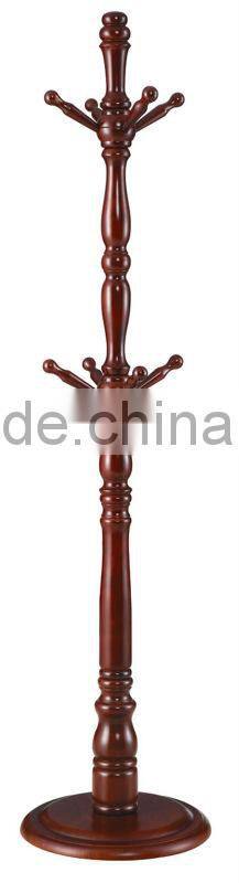 Y-98 Eucalyptus clothes hanging stand / wooden coat racks /commercial coat racks