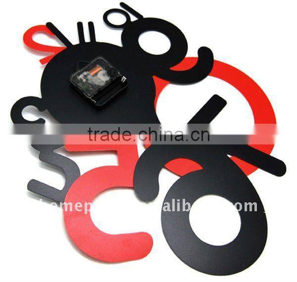 Number wall clock supplier