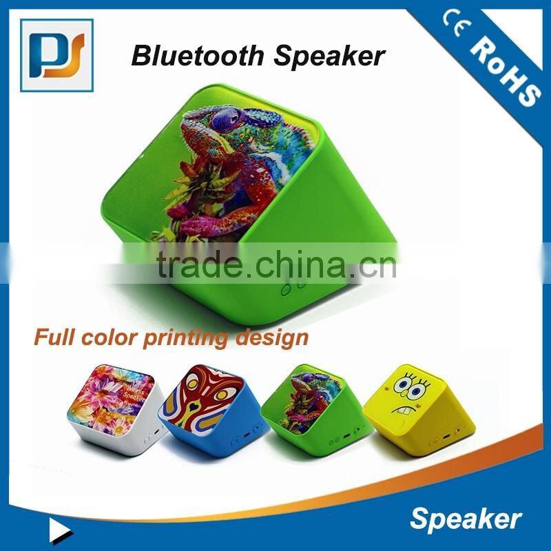 Phone holder Handfree Stereo Bluetooth Speaker with Silicon Sucker