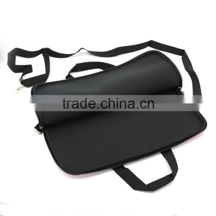 Retro pattern printing neoprene laptop bag