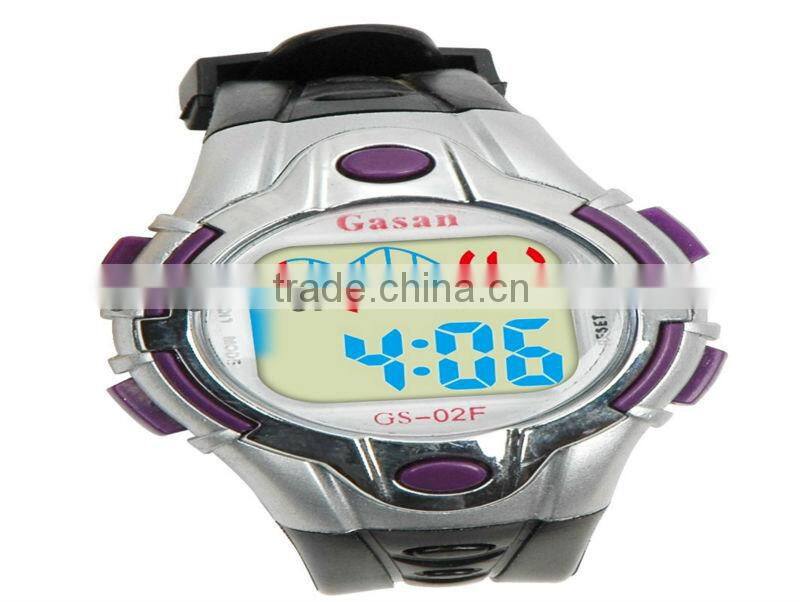 Promotion watch with electronic calculator plastic watch