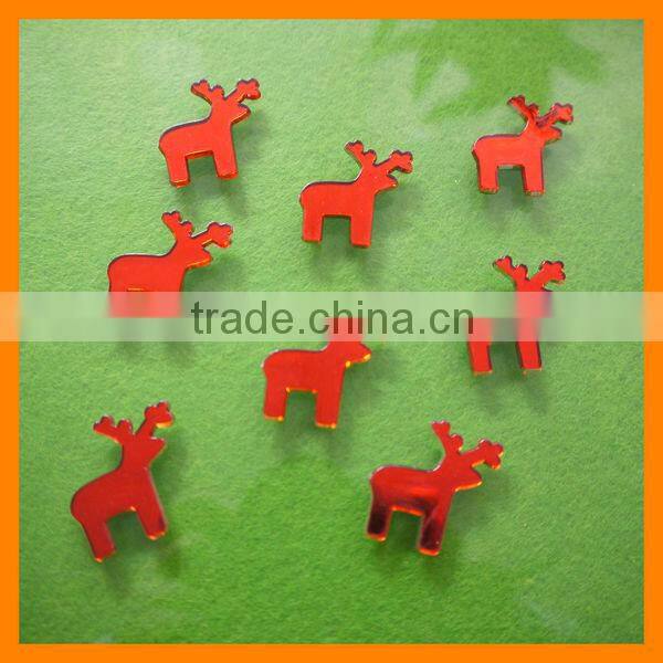 Jet Black Loose Gemstone Jewelry For Decoration