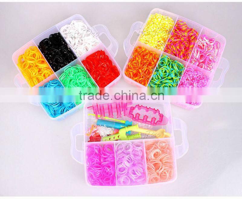 You Like Most Colorful DIY Crazy Elastic Band Weaving Loom Rubber Band
