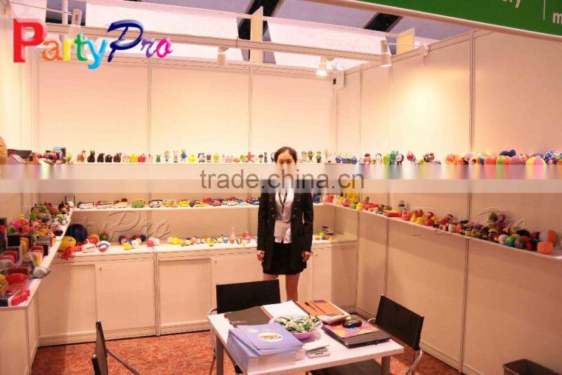 Partypro Zhejiang Factory Hottest Soft Ball Custom logo PU material Stress Round Ball with Smile