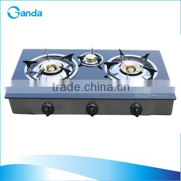 Outdoor Three Burners Table Gas Cooktop