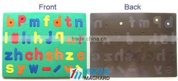 alibaba china wholesale custom EVA alphabet Letters Magnetic jigsaw puzzle , Educational Toys