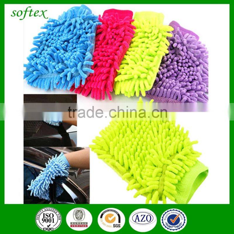 chenille glove micro fibre car wash mitt