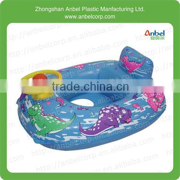 Anbel's PVC plastic floating inflatable boat seat