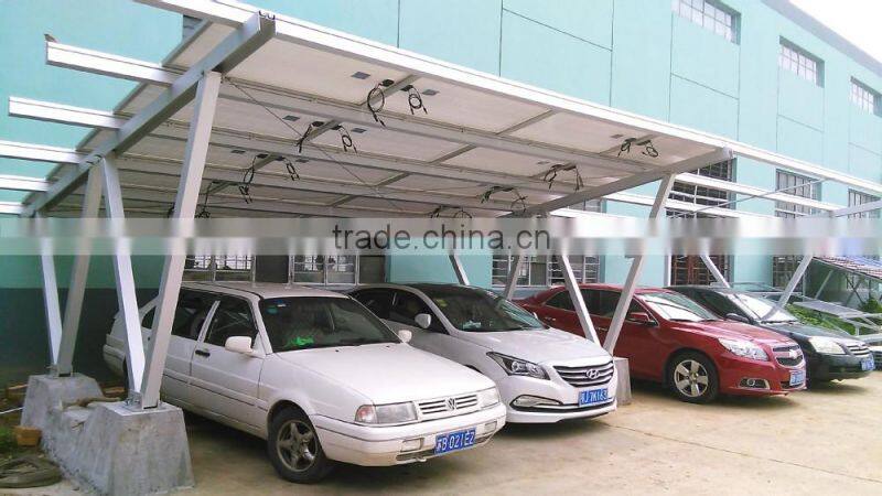 solar panel component for car port