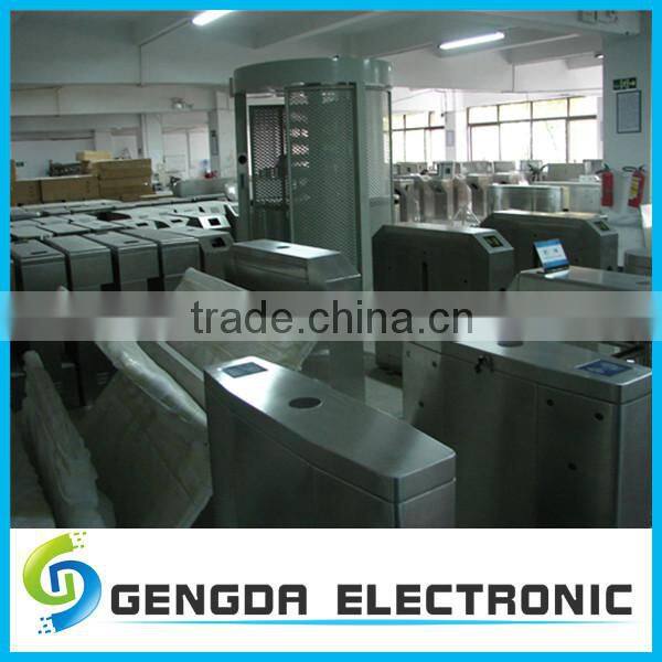 RFID CARD ACCESS CONTROL SECURITY VERTICAL ROUND FLAP GATE