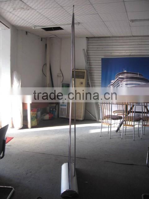 new style 2016 hot aliminium pole fibre roll up banner