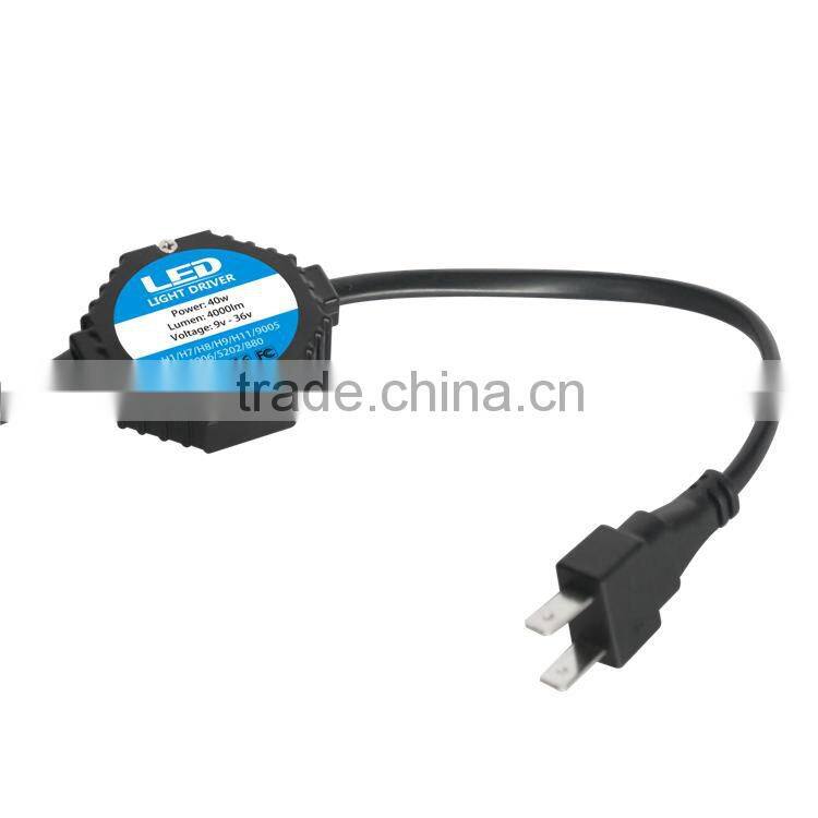 High quality 80w 8000lm H7 6000k LED headlight 12v car upgrade conversion bulbs kit white