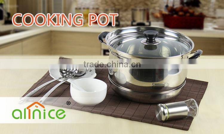 Allnice- No fire re-cooking pot cookware stainless steel thermo cooker