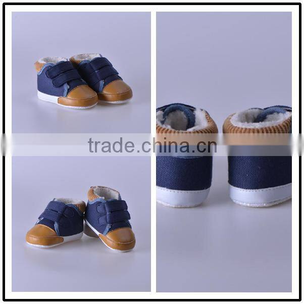 Fashion cowboy canvas infant shoes sneakers
