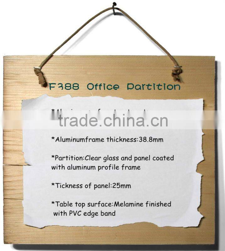 On sale modern workstation F388 desktop office partition