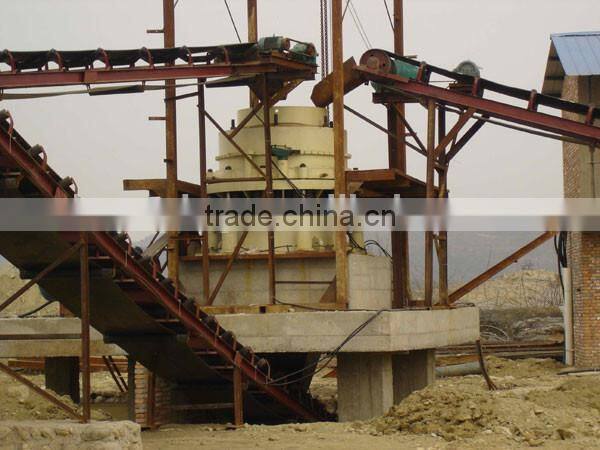 Spring stone cone crusher for stone production line from China supplier