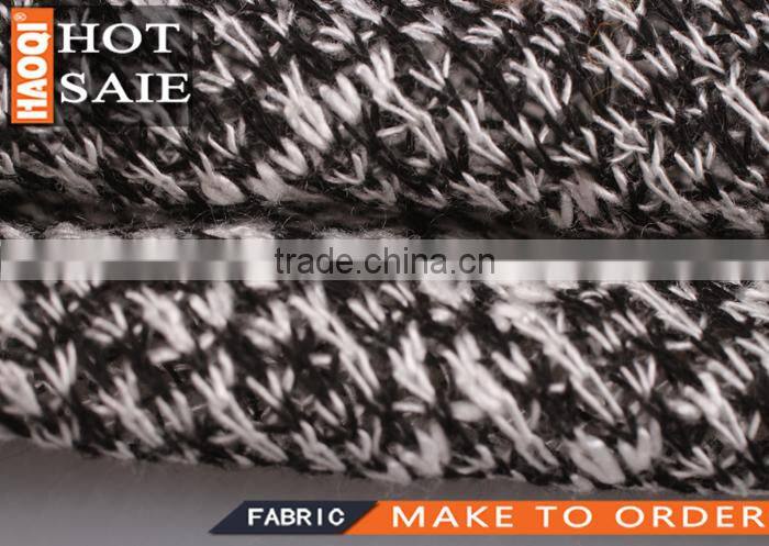 shaoxing fabric T/R fabric textile fashion style coarse knit fabric