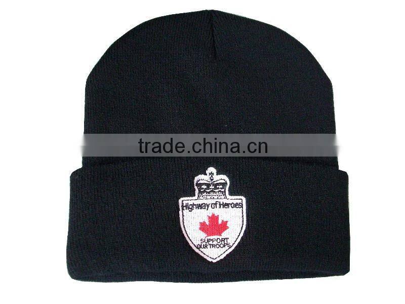 high quality blank beanie cap