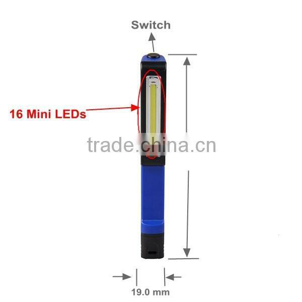 COB LED Pen Light with Pocket Clip , Mini LED Pen working light with Magnet