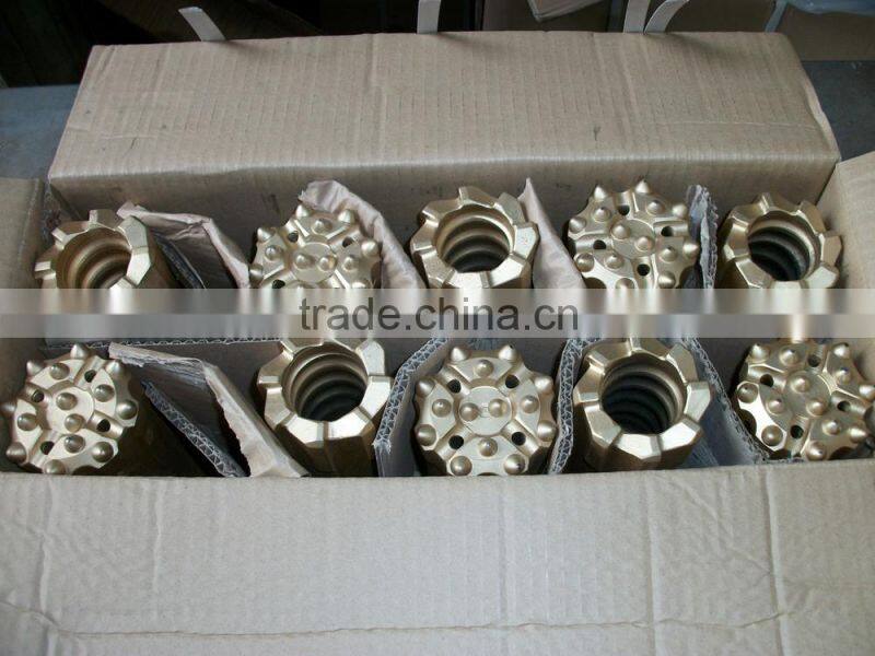 Retrac thread rock button bit/R76-T45