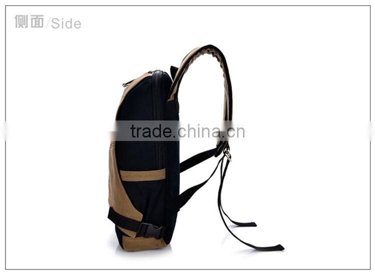 2014 multiple color waxed canvas backpack, icarly school backpack in Guangzhou