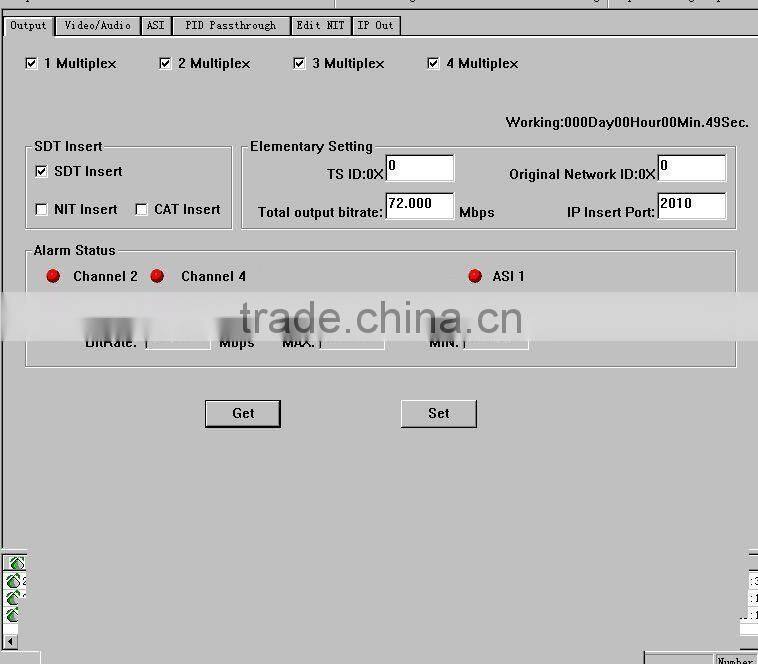 MPEG-2 4IN1 AV encoder(4AV+ASI in,ASI out)