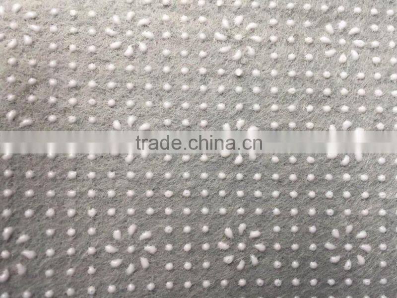 2016 best price needle punch with plastic dots for carpet