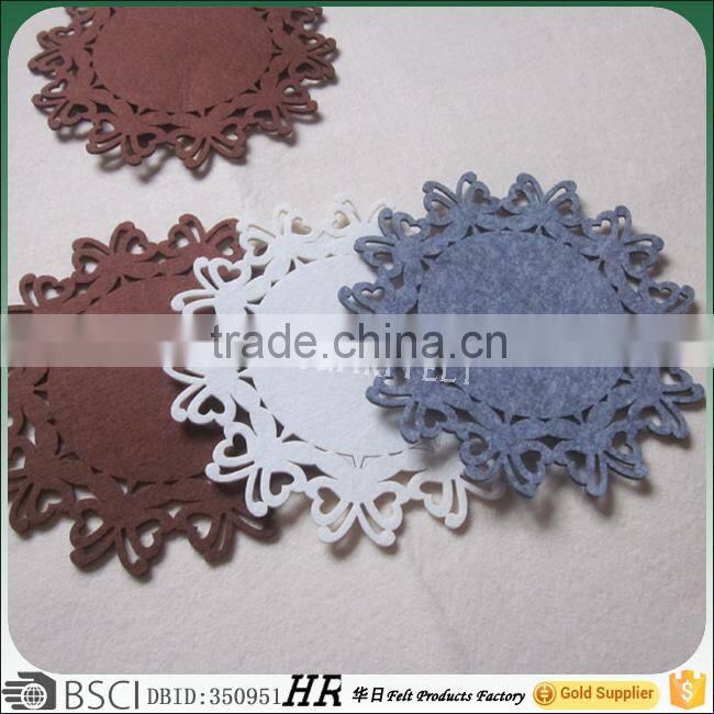 christmas felt placemats red felt backed placemat